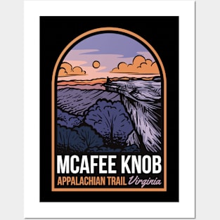 McAfee Knob Appalachian Trail Posters and Art